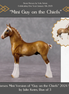 "Mini Guy on the Chiefs" LE-3 Dappled Palomino Draft Chip By Julie Keim-Secret Surprise Chip Drop