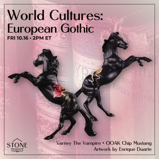 Varney The Vampire OOAK Chip Mustang by Enrique Duarte WC26