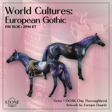Victor OOAK Chip Thoroughbred by Enrique Duarte WC26
