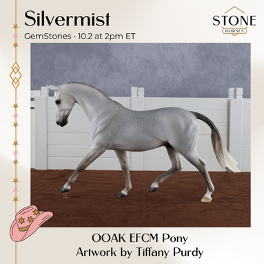 Silvermist OOAK EFCM Pony by Tiffany Purdy GS26