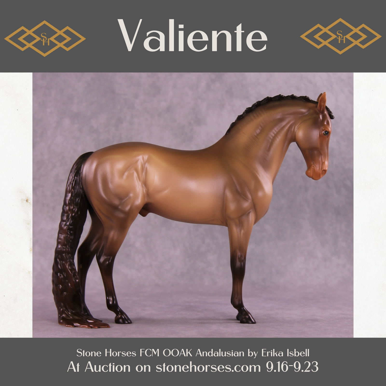 Valiente OOAK FCM Andalusian by Erika Isbell Best Offer 9/23/2025