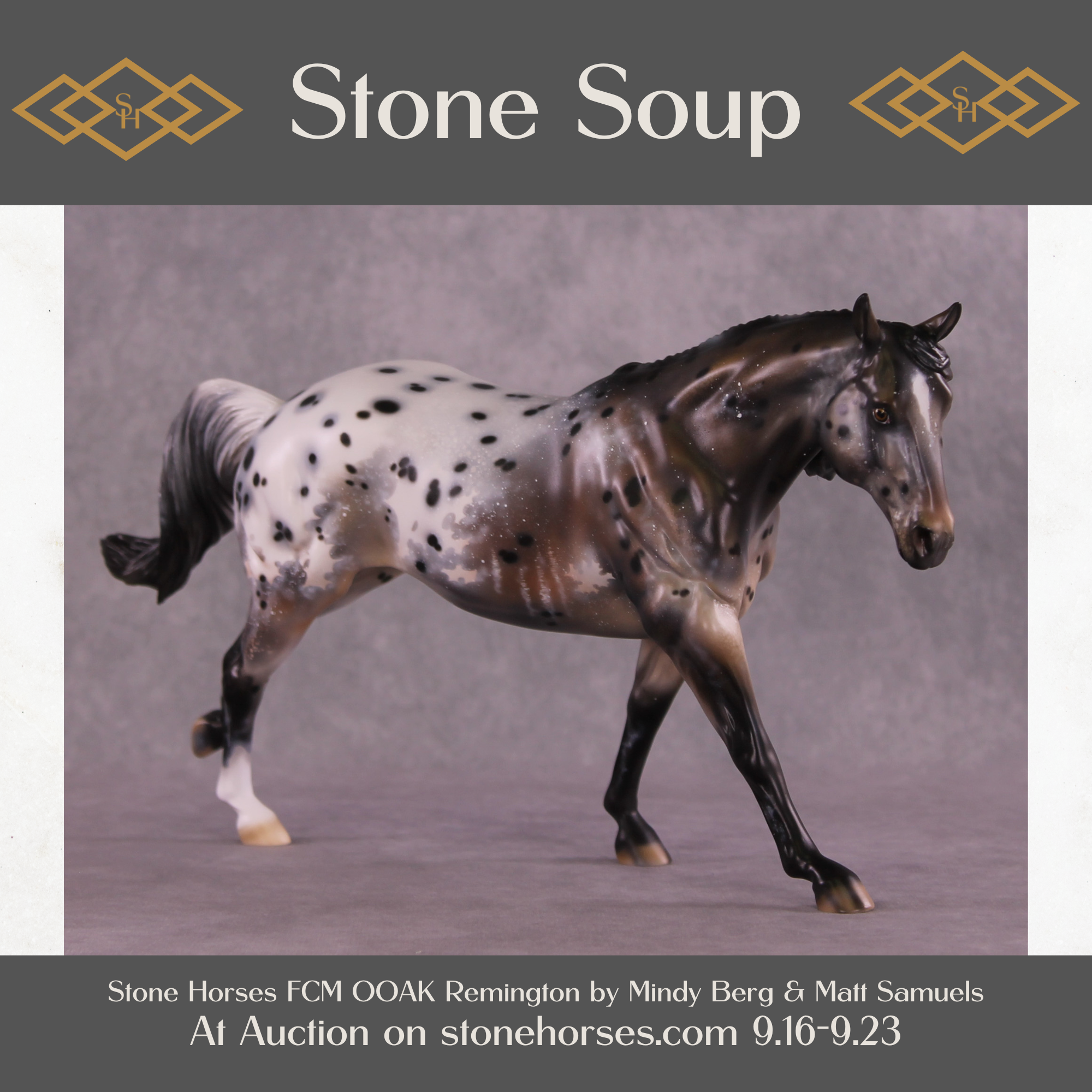 Stone Soup OOAK FCM Remington by Mindy Berg Best Offer 9/23/2025