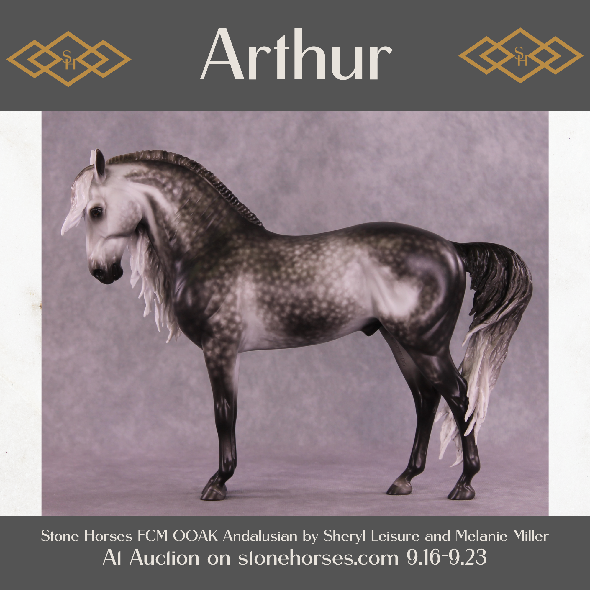 Arthur OOAK FCM Andalusian by Sheryl Leisure Best Offer 9/23/2025
