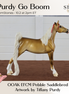 Purdy Go Boom OOAK EFCM Pebble Saddlebred by Tiffany Purdy GS26