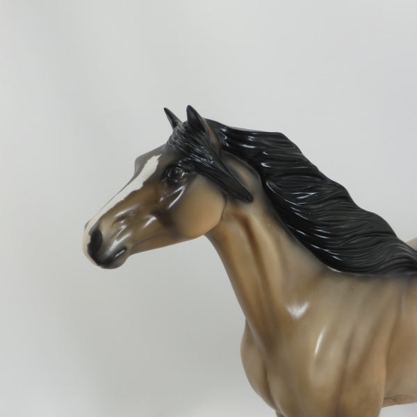 NADIE WISE - Buckskin Dun Mustang Model Horse - LE5 - 5/15