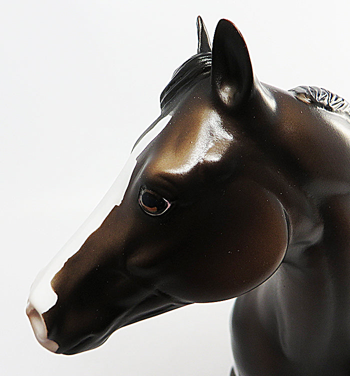 GIN BLOSSOM-OOAK BUCKSKIN APPALOOSA ISH MODEL HORSE 8/2