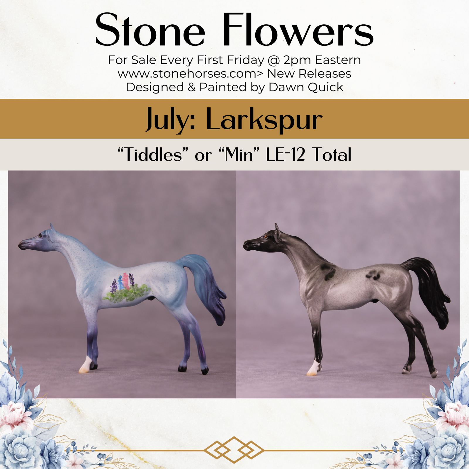 Tiddles or Min LE-12 Arabian Chip By Dawn Quick FS25