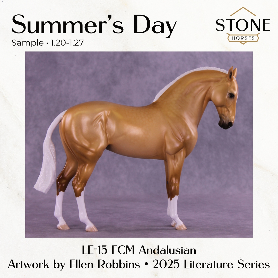 SAMPLE Summer's Day LE-15 Andalusian by Ellen Robbins SS0126