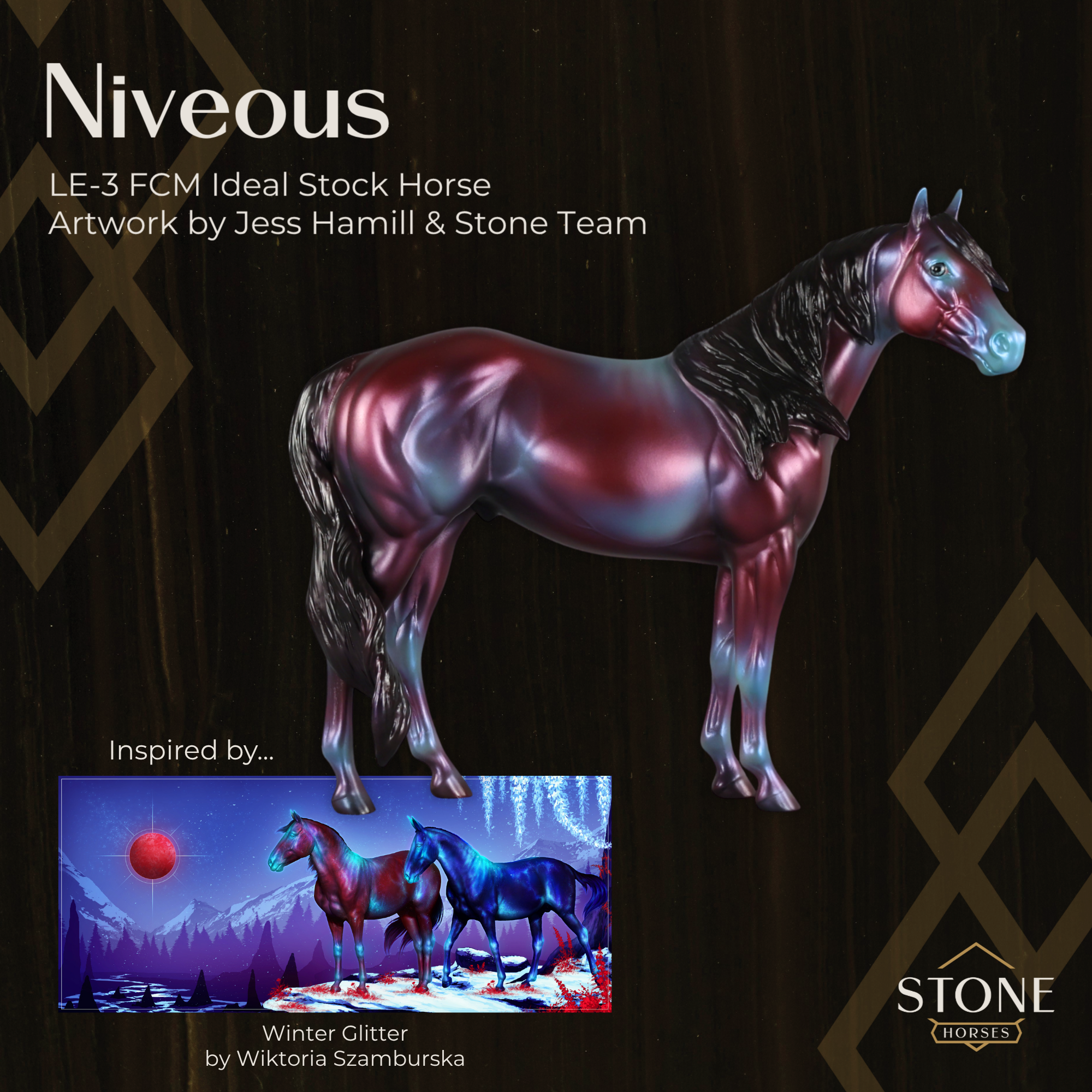 Niveous LE-3 FCM Ideal Stock Horse by Jess Hamill EQ26