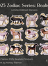 Zodiac Realistic Stickers - Limited Edition