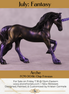 Arche OOAK FCM Chip Friesian By Kristen Cermele July GemStones Series
