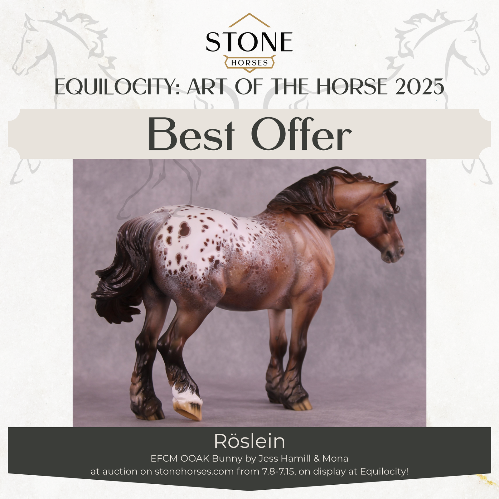 "Röslein" OOAK EFCM Heavy Draft by Jess Hamill Best Offer EQ25 07/15/25