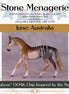 "Jindabyne" OOAK Warmblood Chip by Jess Hamill MS25