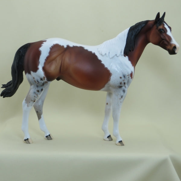 BREAK THE SAFE - OOAK Bay Tobiano Paint with Mapping 4/15