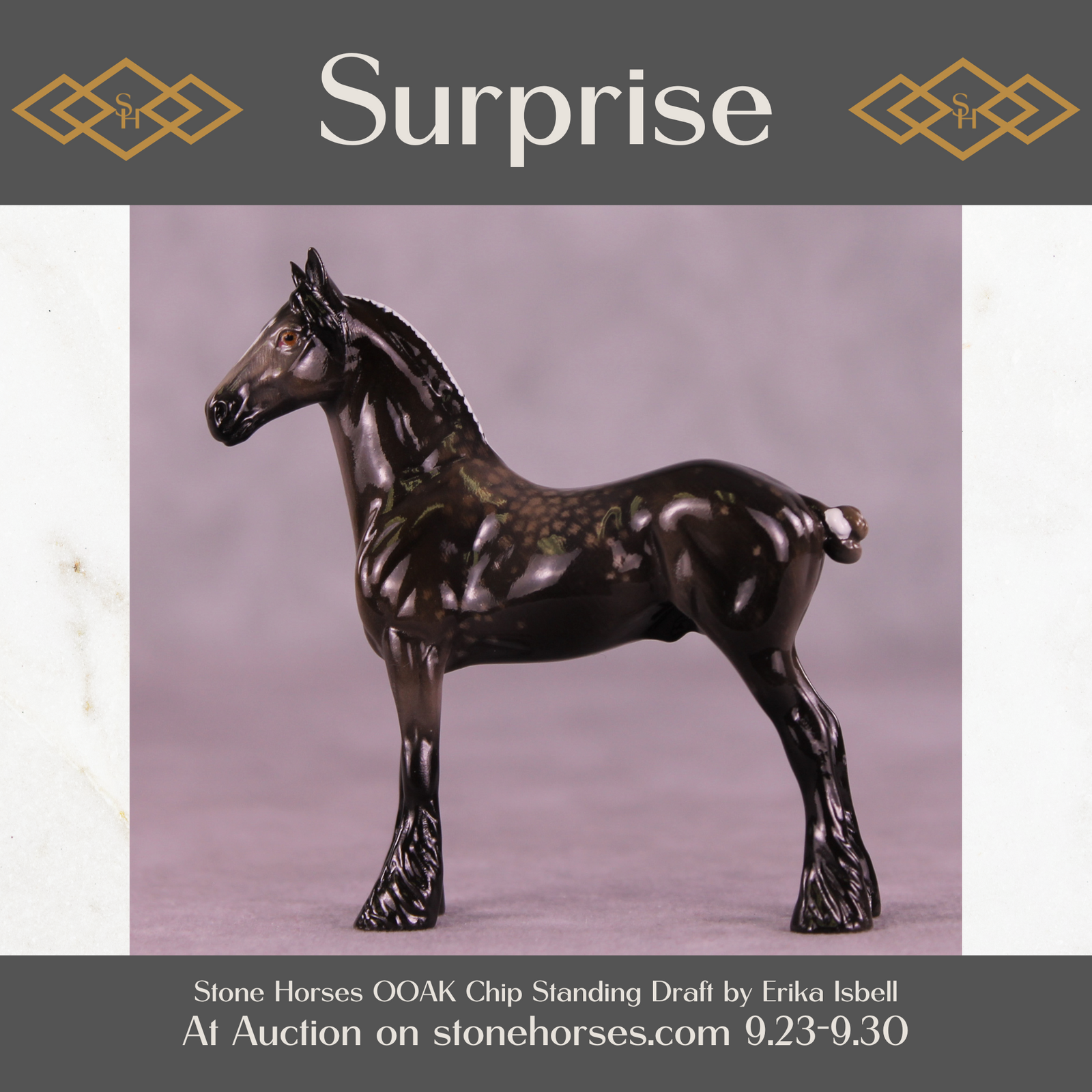 Surprise OOAK Chip Standing Draft by Erika Isbell SS925