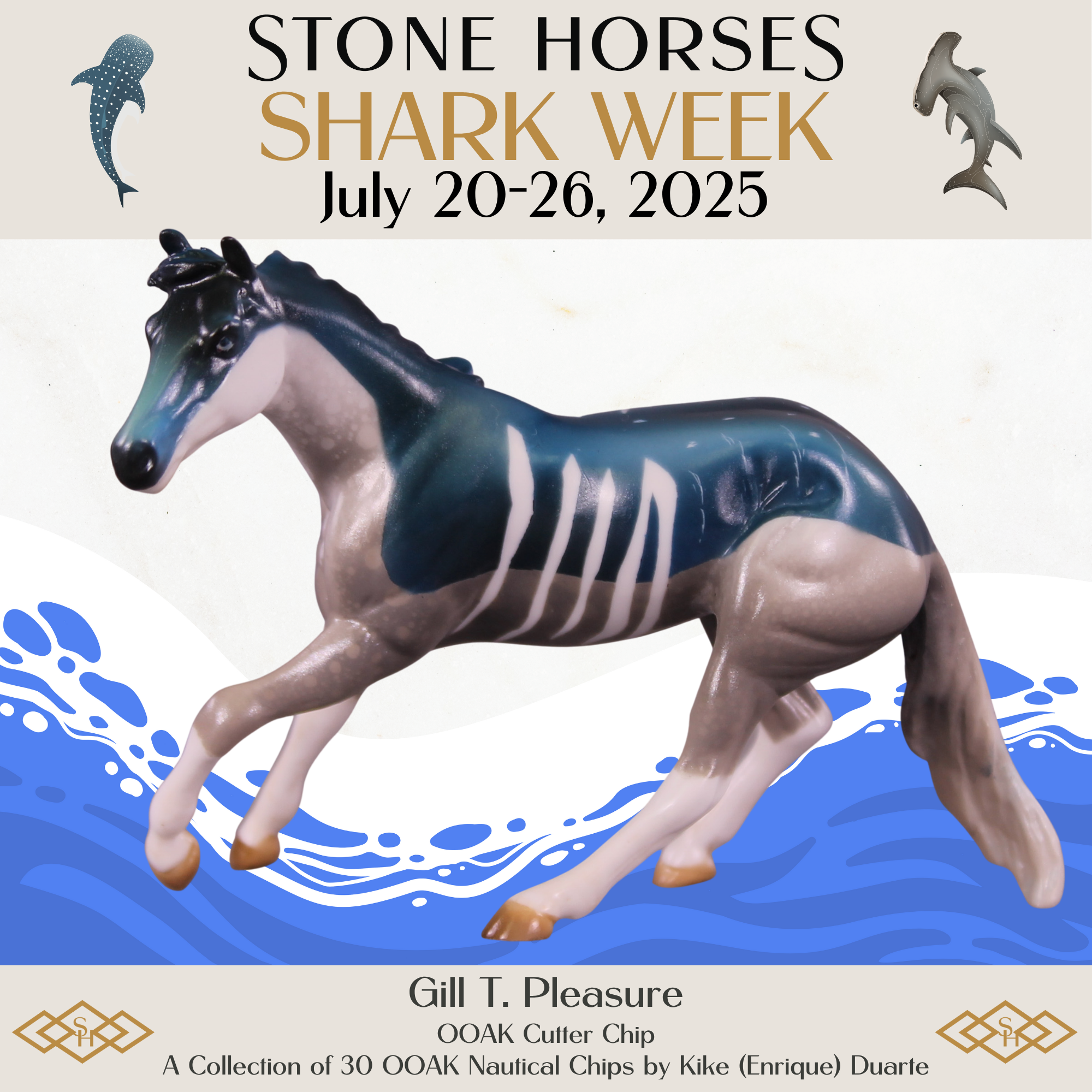 Gill T. Pleasure OOAK Cutter Chip by Kike Duarte SCD25