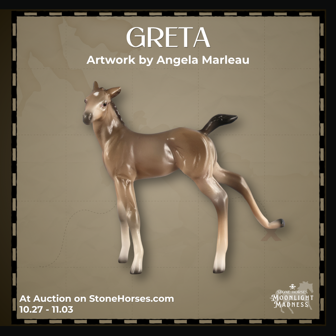 Greta OOAK EFCM Chip Foal by Angela Marleau MM26