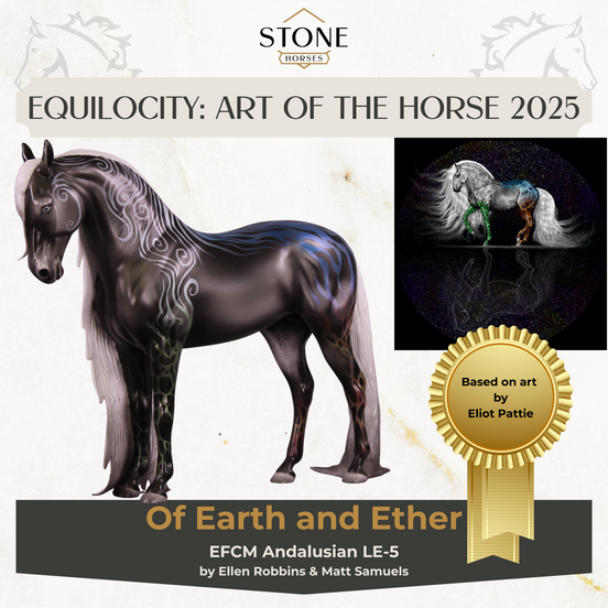 Art of the Horse "Of Earth and Ether" LE-5 EFCM Andalusian By Ellen Robbins EQ25