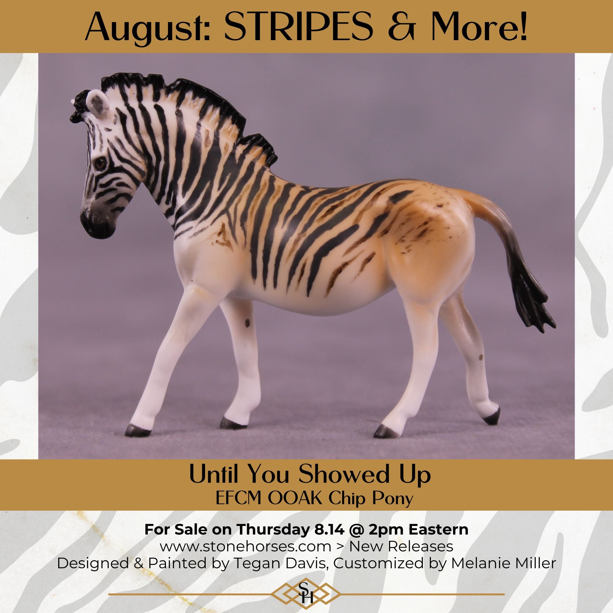 Until You Showed Up OOAK EFCM Chip Pony by Tegan Davis GS825