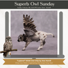&quot;Lapland&quot; Secret Surprise Chip Drop: Superb Owl Sunday OOAK Deco Custom Cow Chip By Jess Hamill