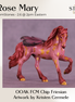 Rose Mary OOAK FCM Chip Friesian by Kristen Cermele GS26
