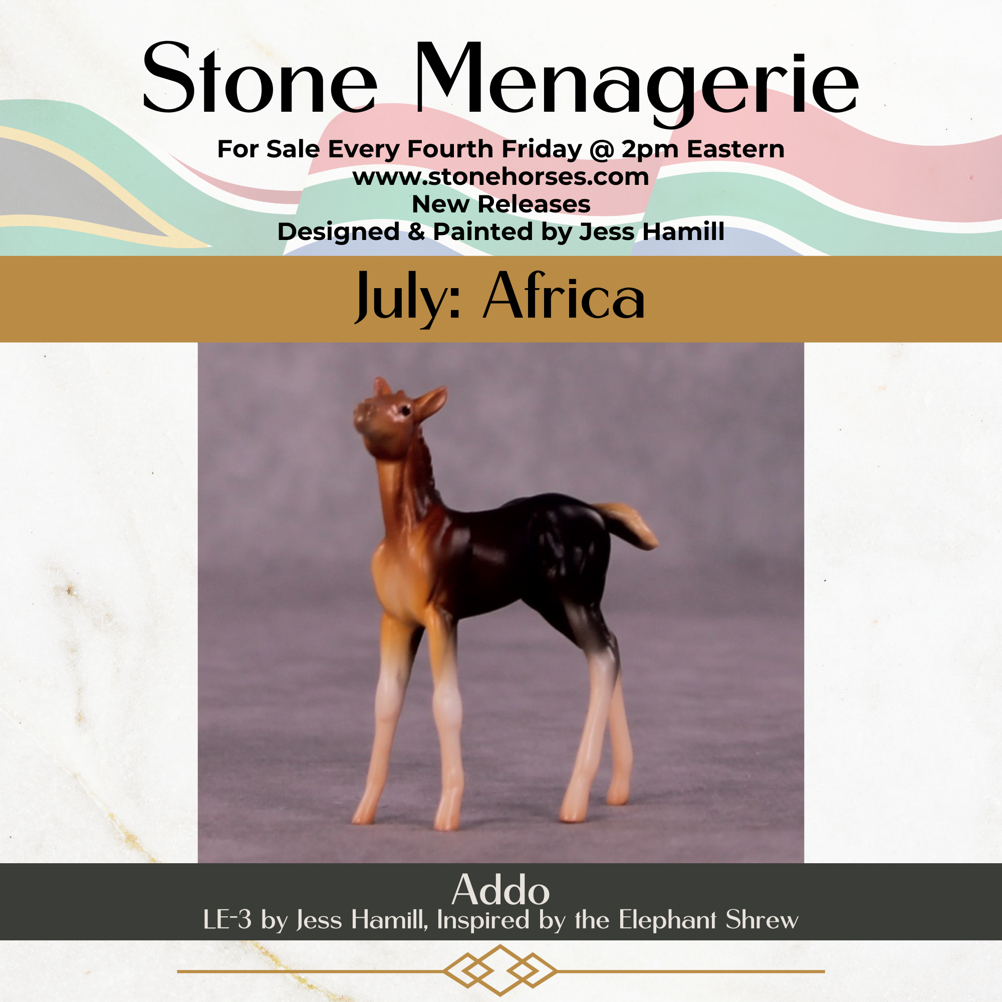 Addo LE-3 Foal Chip by Jess Hamill MS25