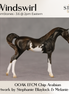 Windswirl OOAK EFCM Chip Arabian by Stephanie Blaylock & Melanie Miller GS26