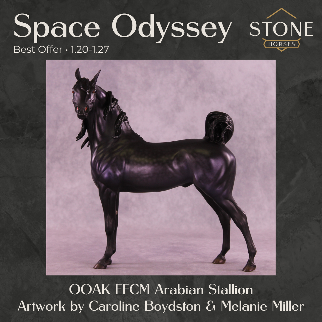 Space Odyssey OOAK EFCM Arabian Stallion by Caroline Boydston &amp; Mel Miller Best Offer 1.20.2026