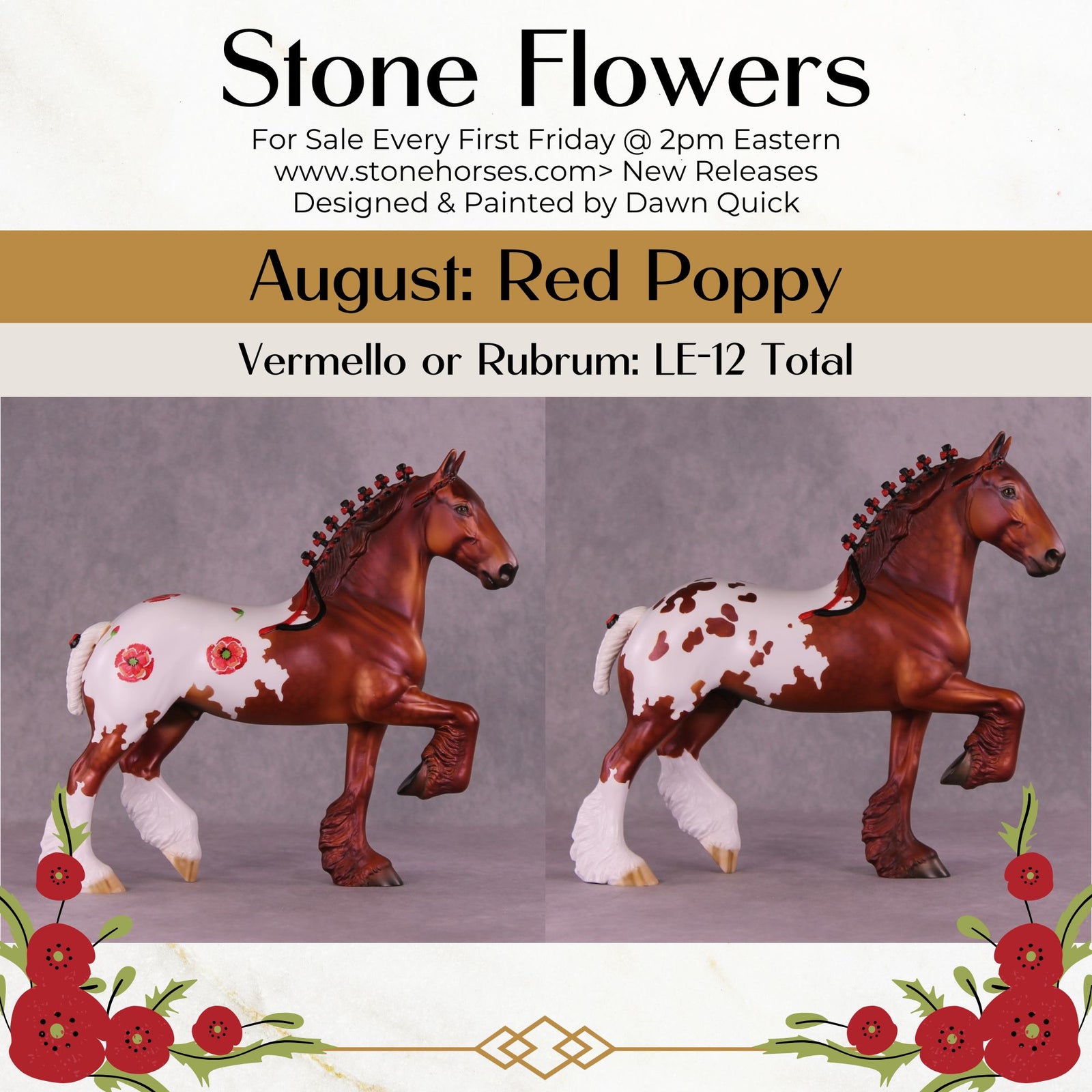 Vermello or Rubrum LE-12 FCM Trotting Drafter By Dawn Quick FS25