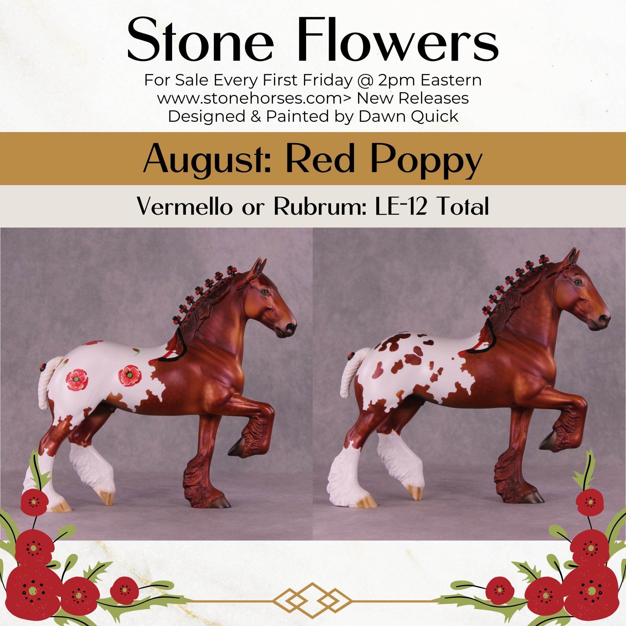 Vermello or Rubrum LE-12 FCM Trotting Drafter By Dawn Quick FS25