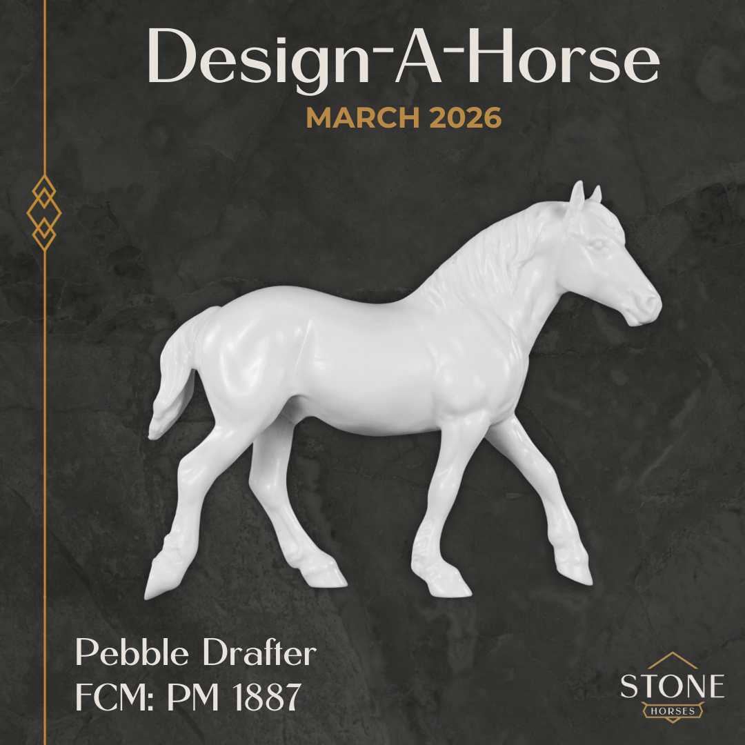 Design-A-Horse Pebbles Draft gelding PM1887 - March release 2026