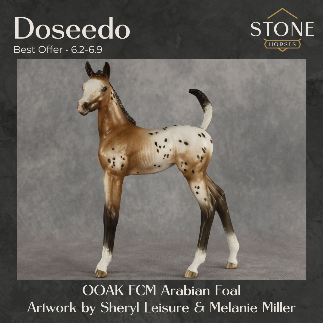 Doseedo OOAK FCM Arabian Foal by Sheryl Leisure Best Offer 6.2.2026