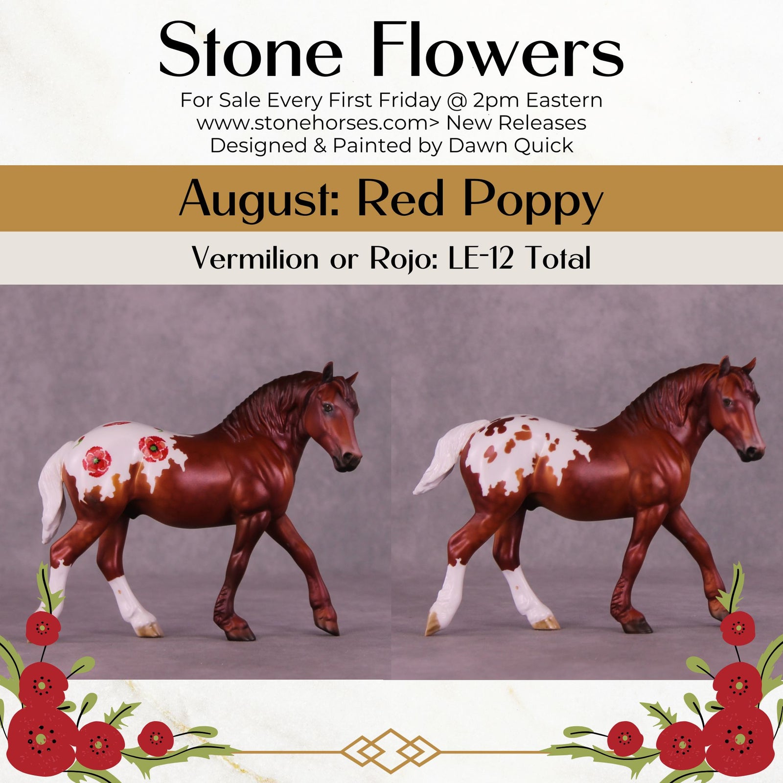 Vermilion or Rojo LE-12 FCM Pebble Draft By Dawn Quick FS25