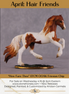 "How Fare Thee" OOAK EFCM Friesian Chip By Kristen Cermele - April GemStones Series