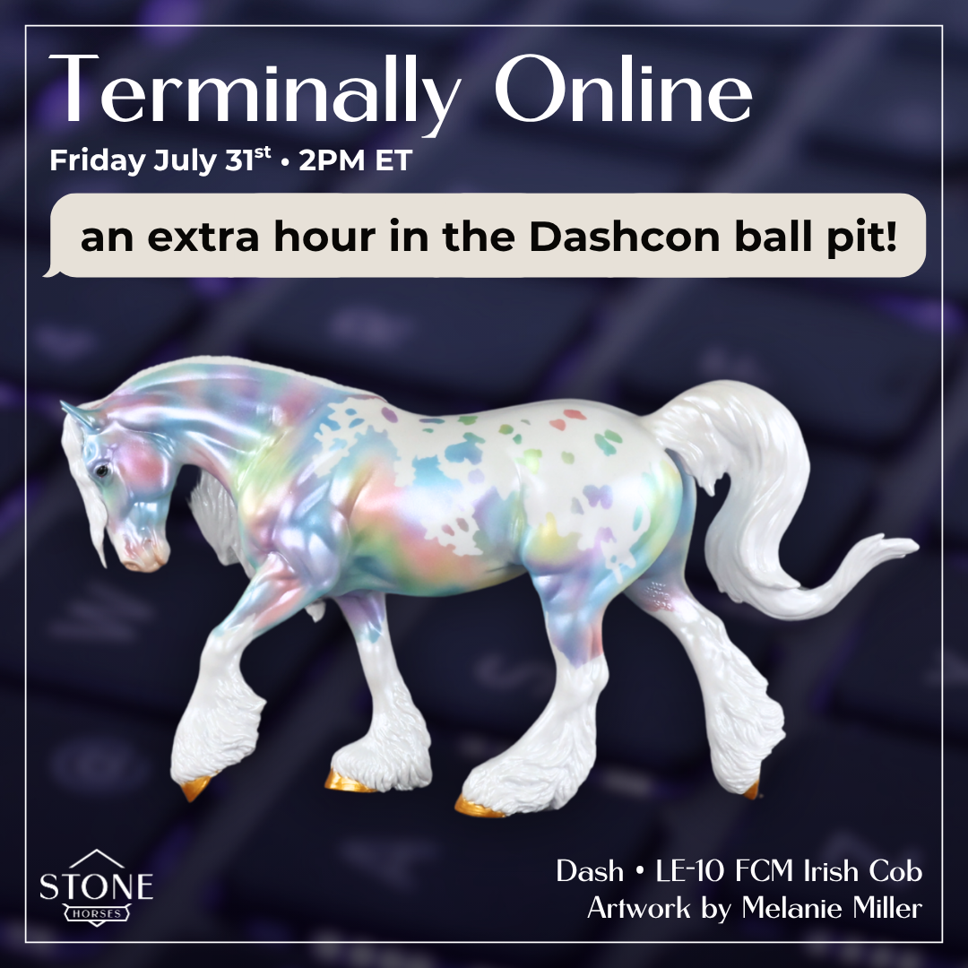 Dash LE-10 FCM Irish Cob by Melanie Miller TO26