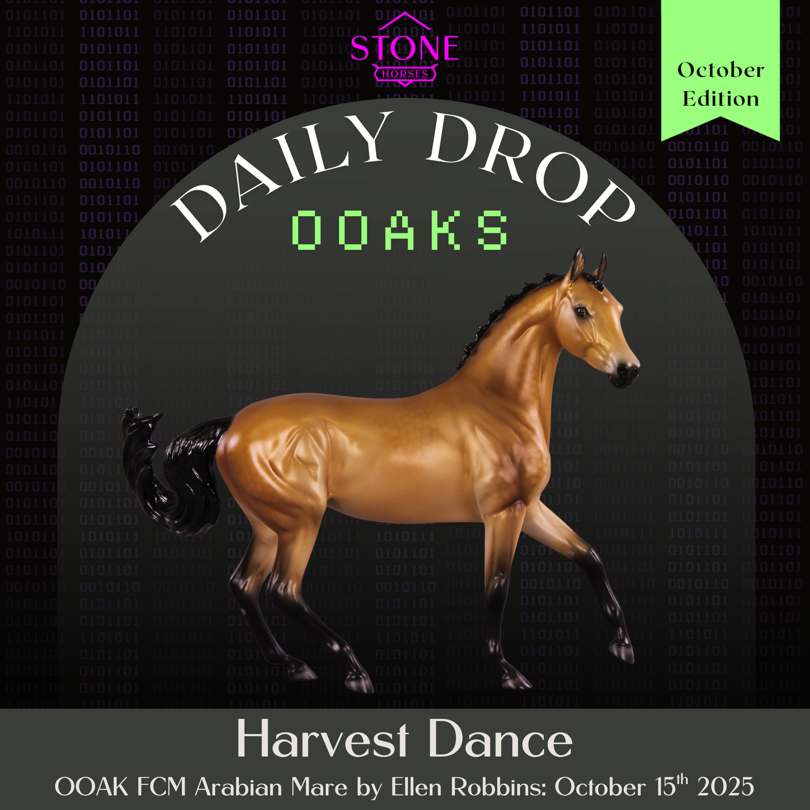 Harvest Dance OOAK FCM Arabian Mare by Ellen Robbins DDOOAKs25