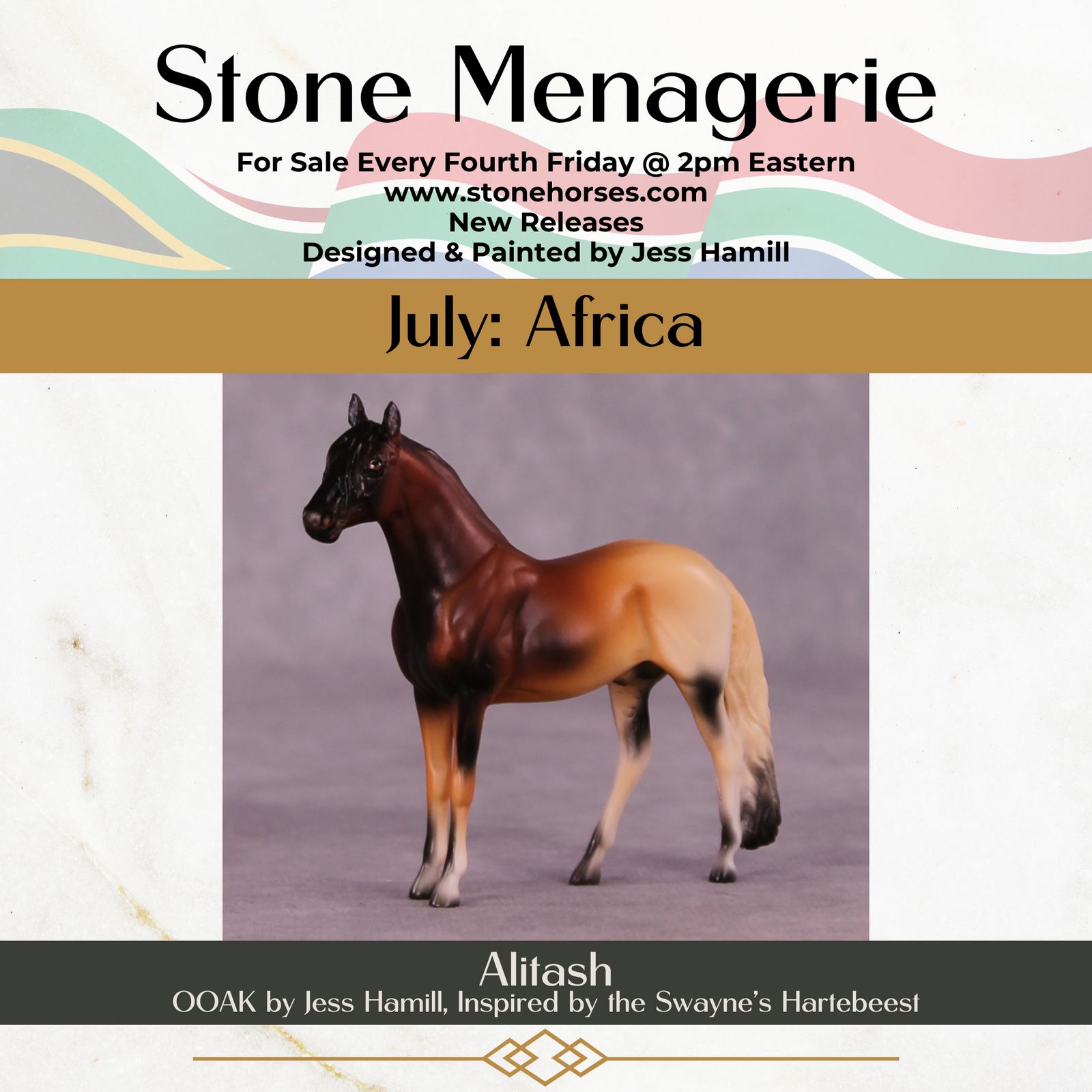 Alitash OOAK Andalusian Chip by Jess Hamill MS25