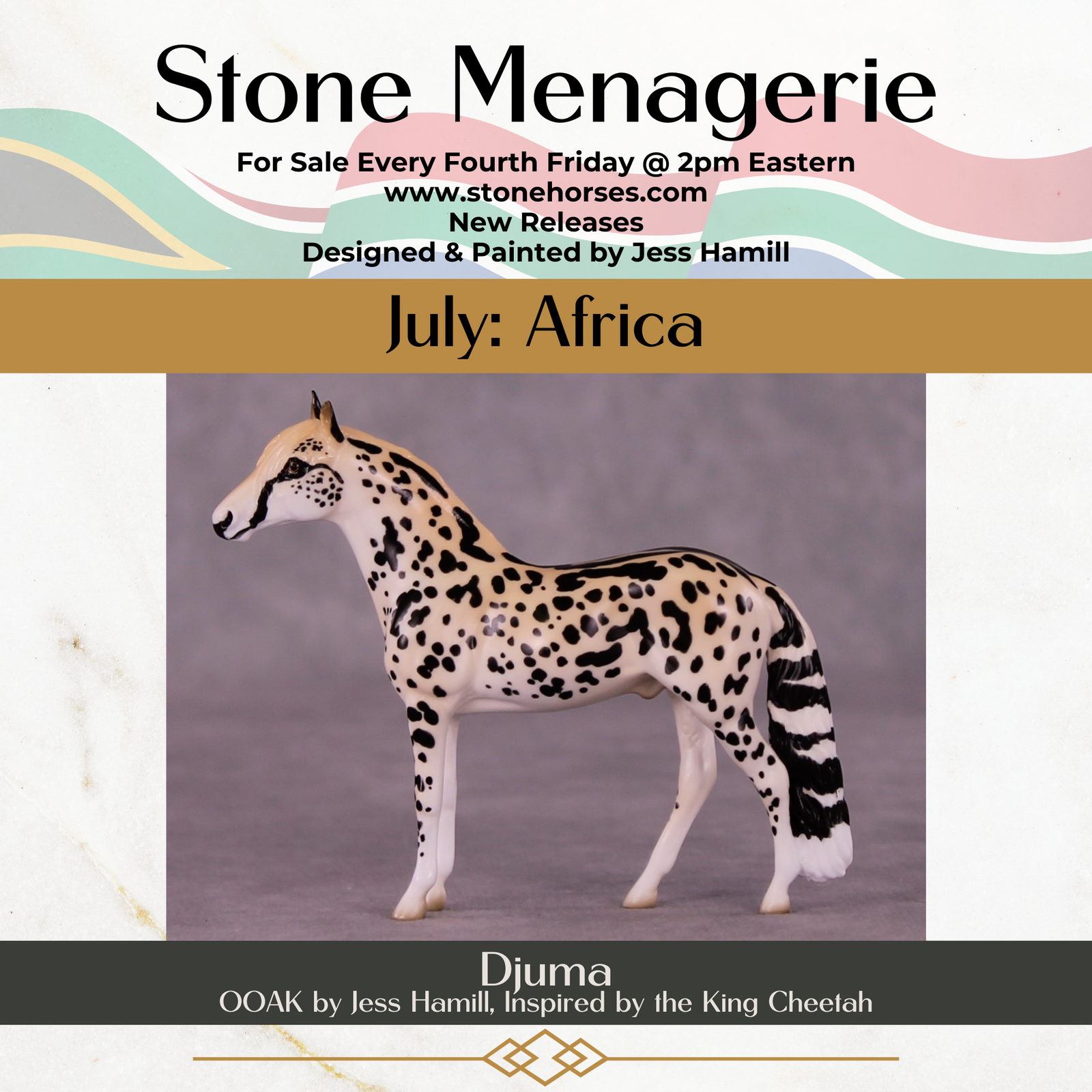 Djuma OOAK Andalusian Chip by Jess Hamill MS25