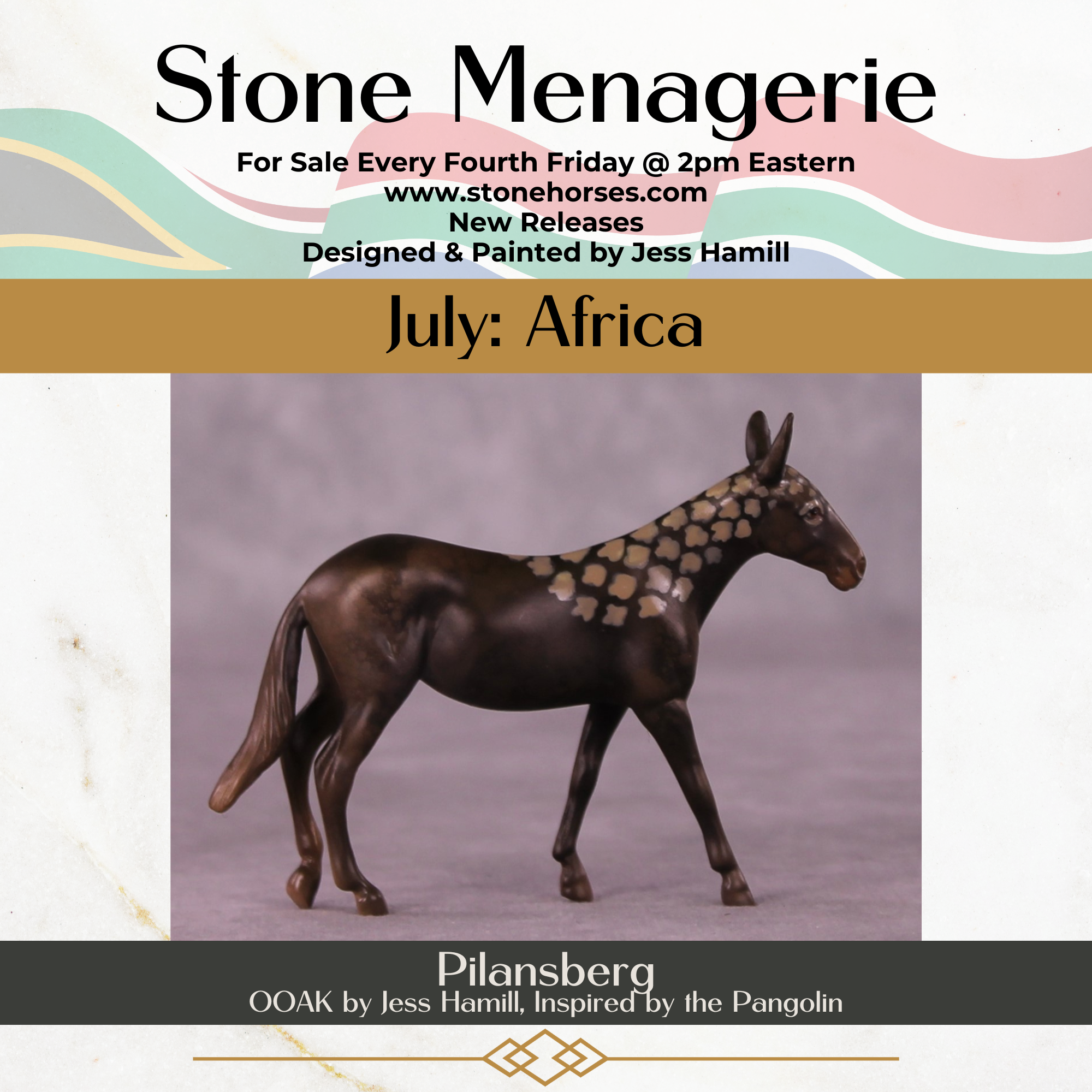 Pilansberg OOAK Mule Chip by Jess Hamill MS25