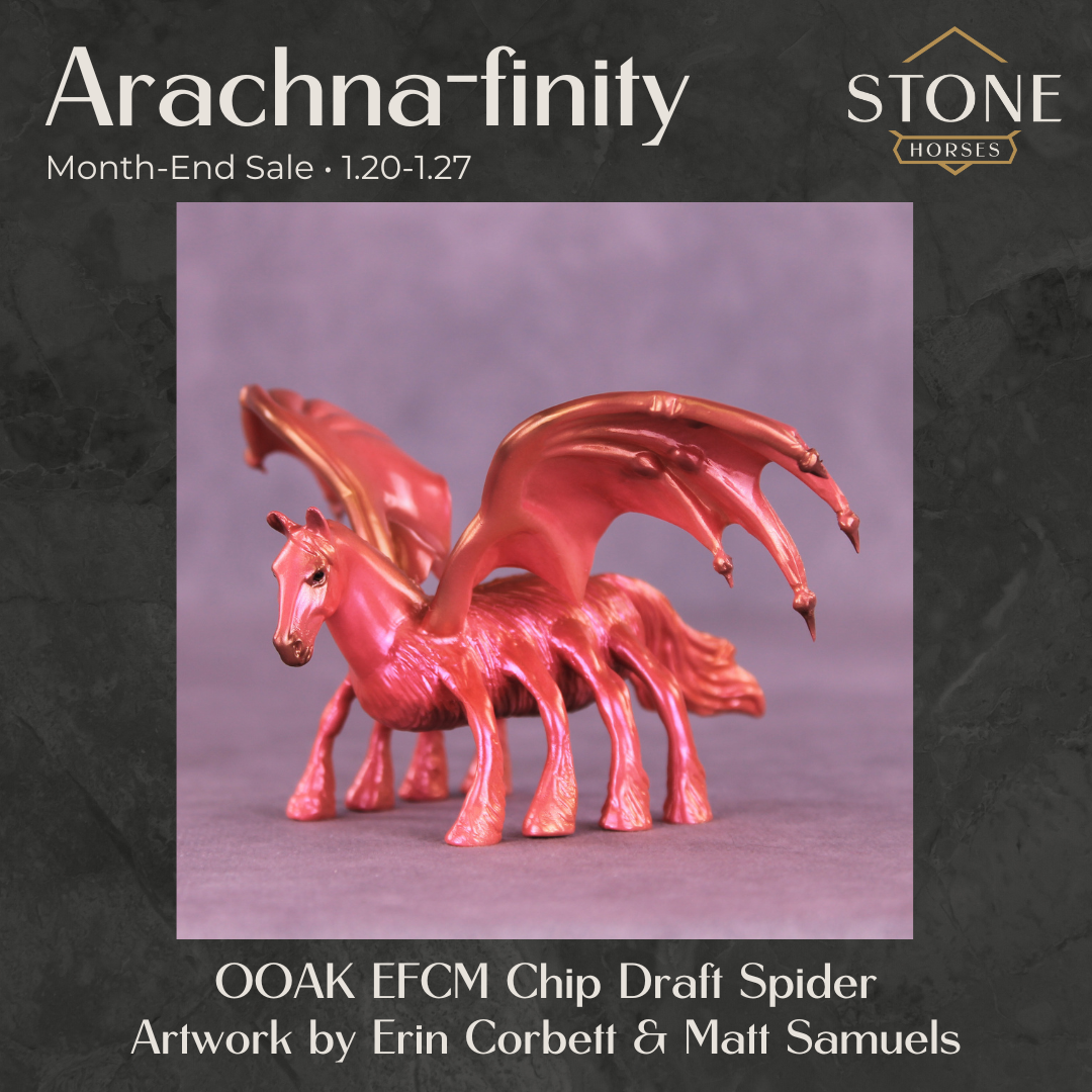 Arachna-finity OOAK Chip Standing Drafter by Erin Corbett & Matt Samuels SS0126
