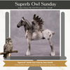 &quot;Spectral&quot; Secret Surprise Chip Drop: Superb Owl Sunday OOAK Deco Custom Draft Chip By Jess Hamill