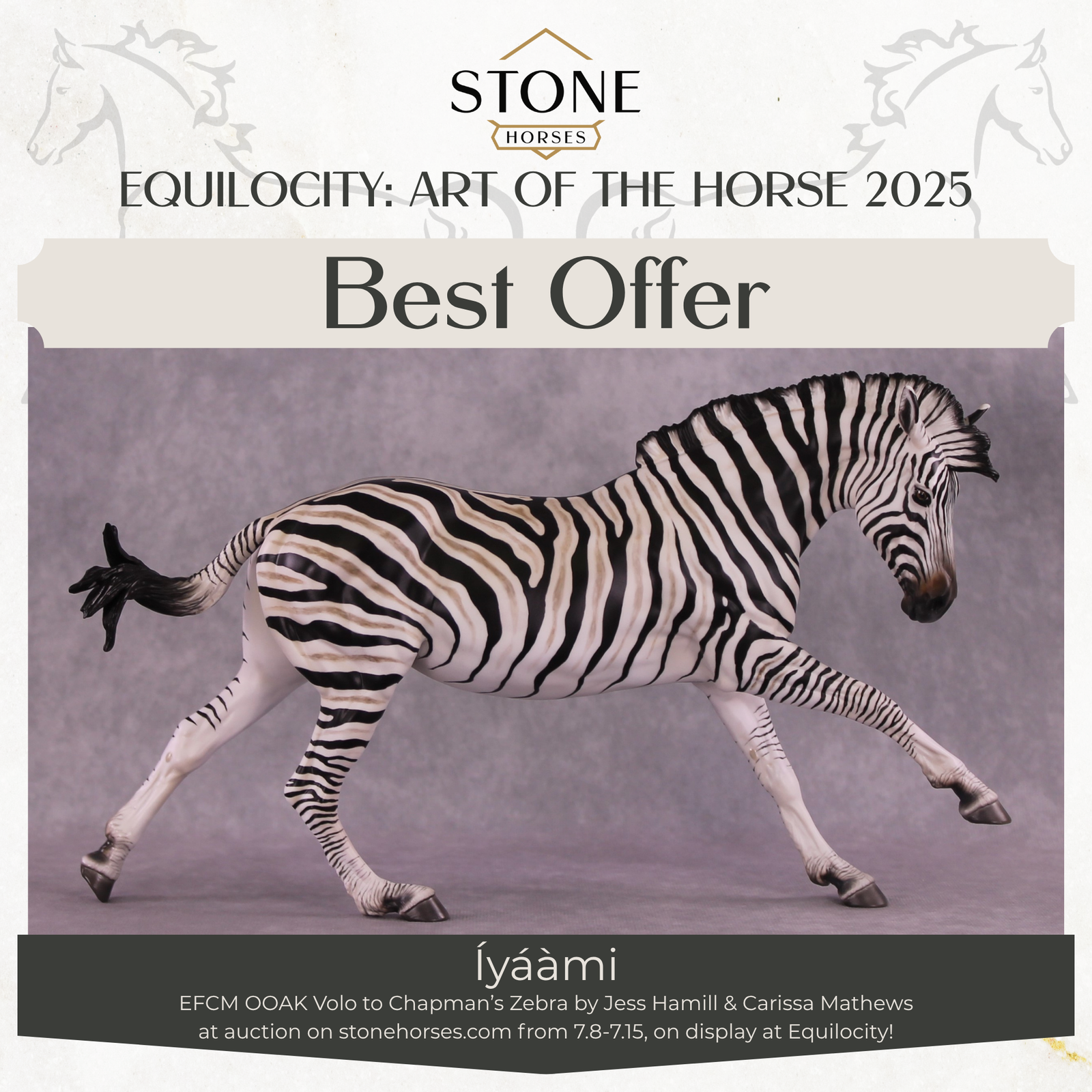 "Ïyáàmi" OOAK EFCM Volo by Jess Hamill Best Offer EQ25 07/15/25
