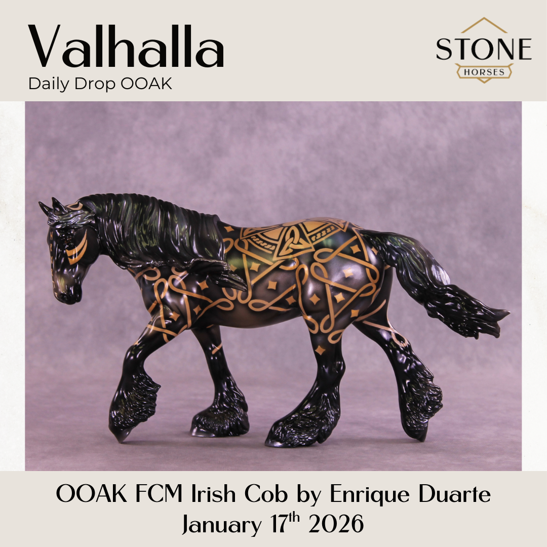 Valhalla OOAK FCM Irish Cob by Enrique Duarte DDOOAKs26