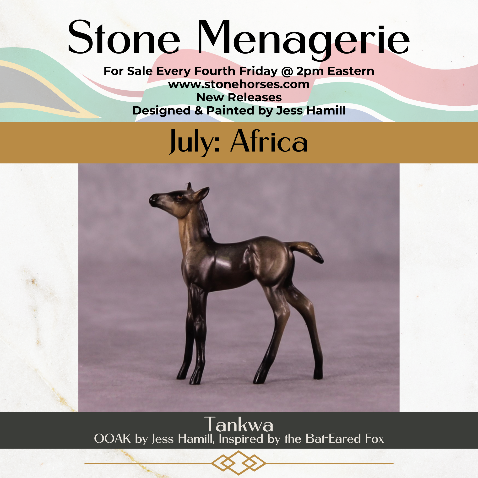 Tankwa Karoo OOAK Foal Chip by Jess Hamill MS25