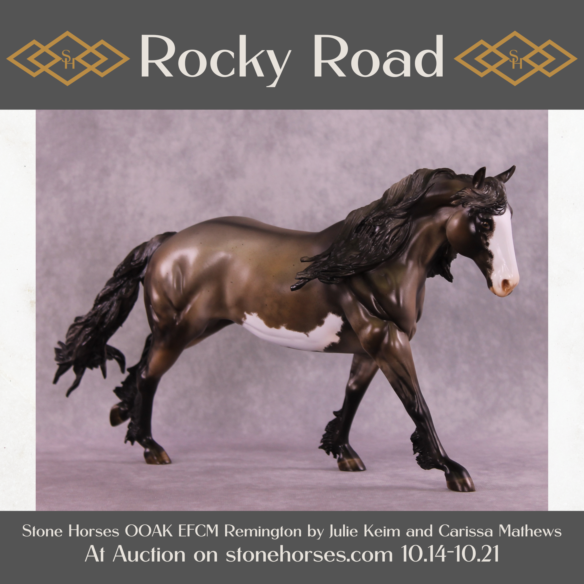 Rocky Road OOAK EFCM Remington by Julie Keim Best Offer 10/21/25