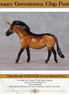 "Fairy Bread" OOAK Custom Unicorn Wild Bay w/ Dorsal Stripe Pony Chip By Kristen Cermele - Gemstone Series