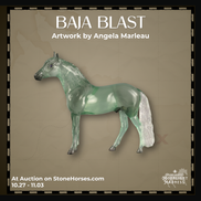 Baja Blast OOAK Clear Chip Andalusian by Angela Marleau MM26