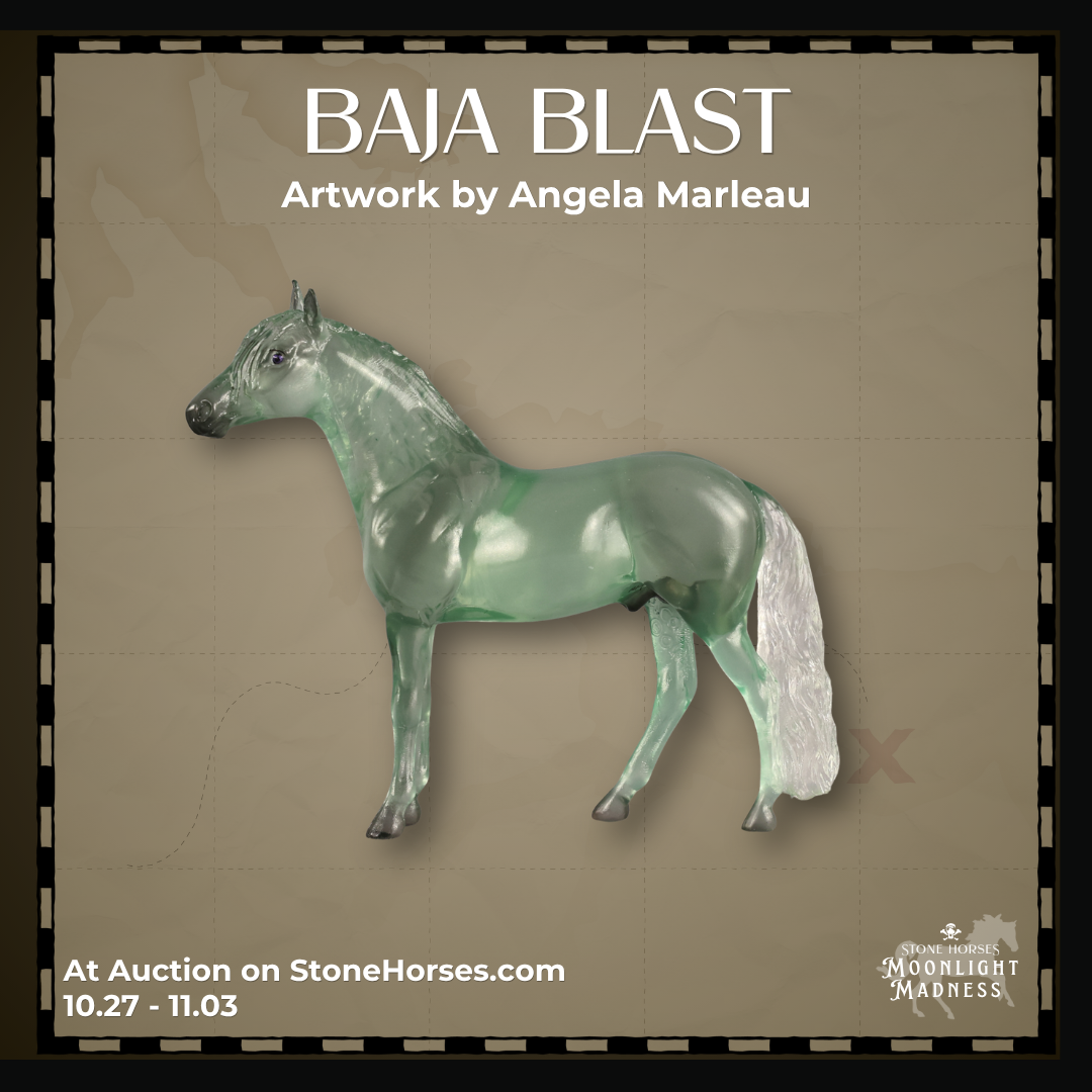Baja Blast OOAK Clear Chip Andalusian by Angela Marleau MM26