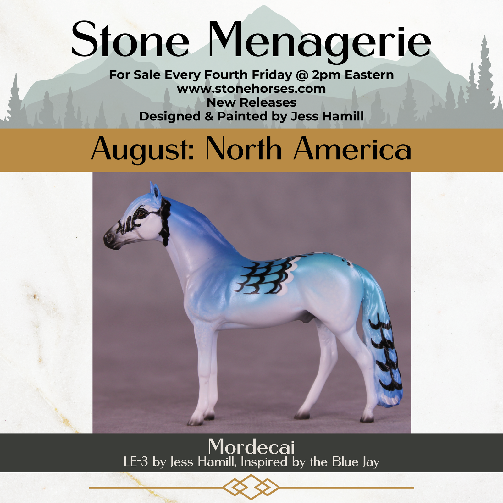 Mordecai LE-3 Chip Andalusian by Jess Hamill MS25