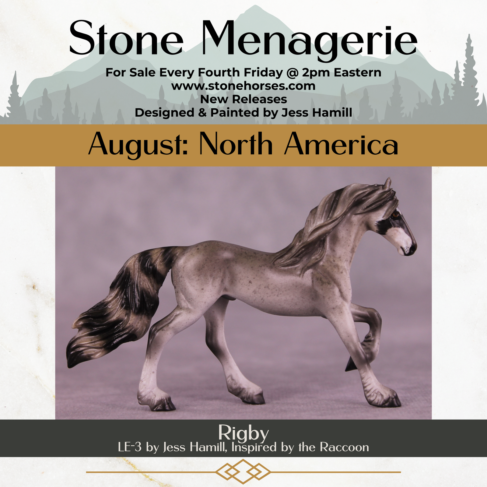 Rigby LE-3 Chip Friesian by Jess Hamill MS25